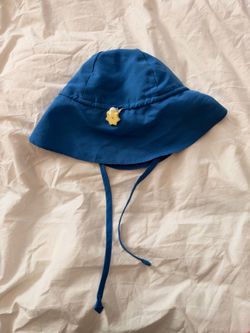 Iplay baby blue brim hat - 0-6 months