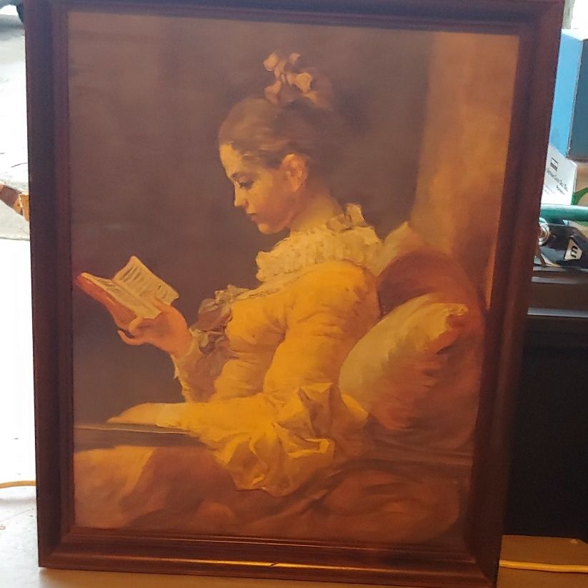 The Reader also known as young girl reading