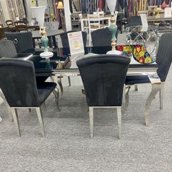 7pc Dinning Table Set $899