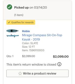 Hobie Kayak -2019
