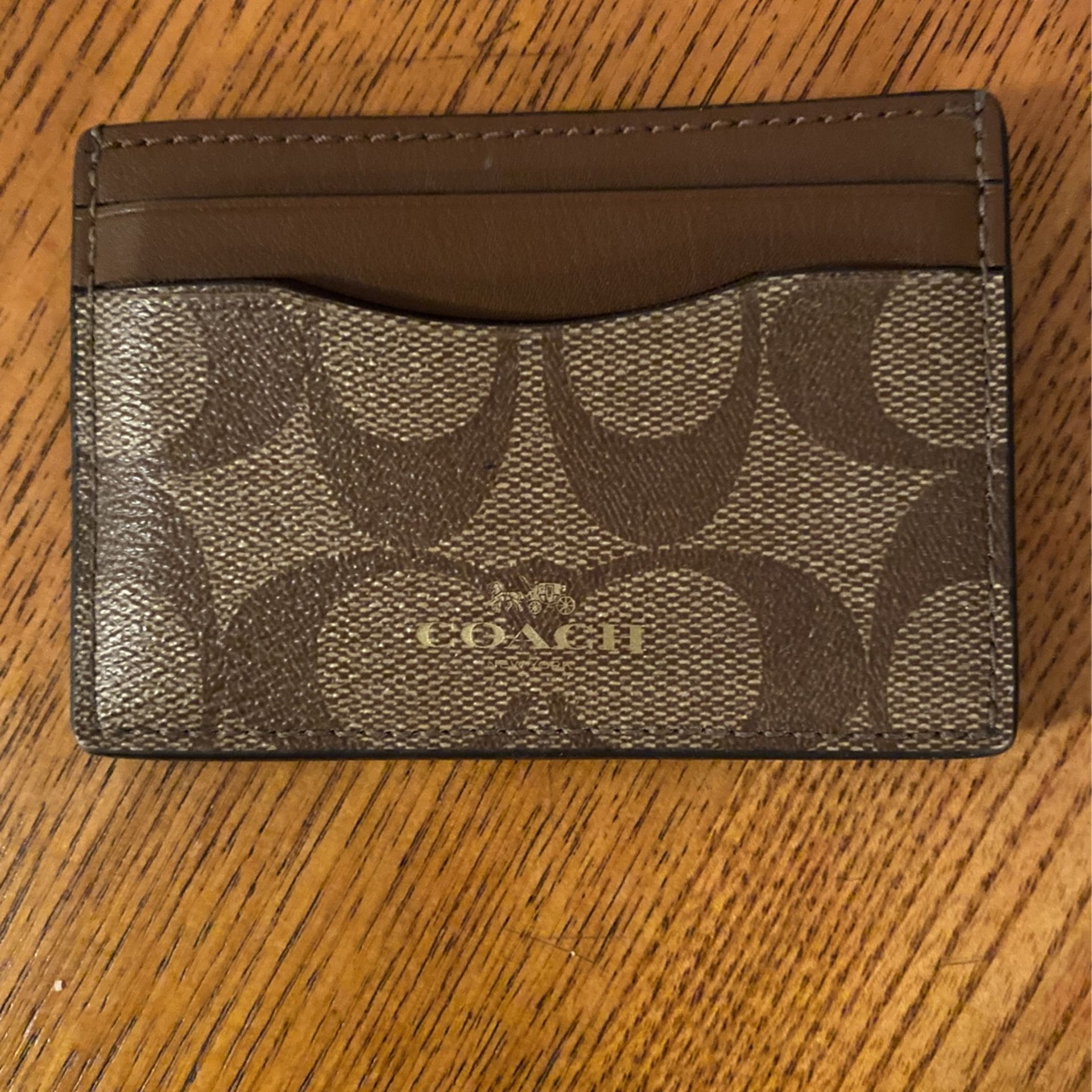 coach card holder