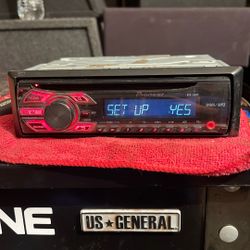 Pioneer Cd Player Detachable Face No Bluetooth 