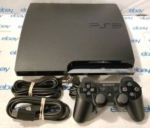 PS3 full console slim with controller