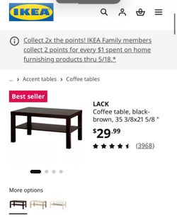 Ikea coffee table