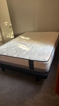 Queen Mattress and Bed frame