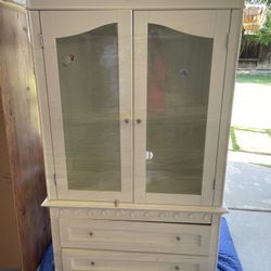 White Ashley Armoire 