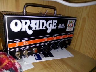 Orange dark terror guitar head