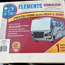 Elements Class A RV Windshield Cover 
