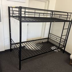 Twin Over Twin Bunk Bed 