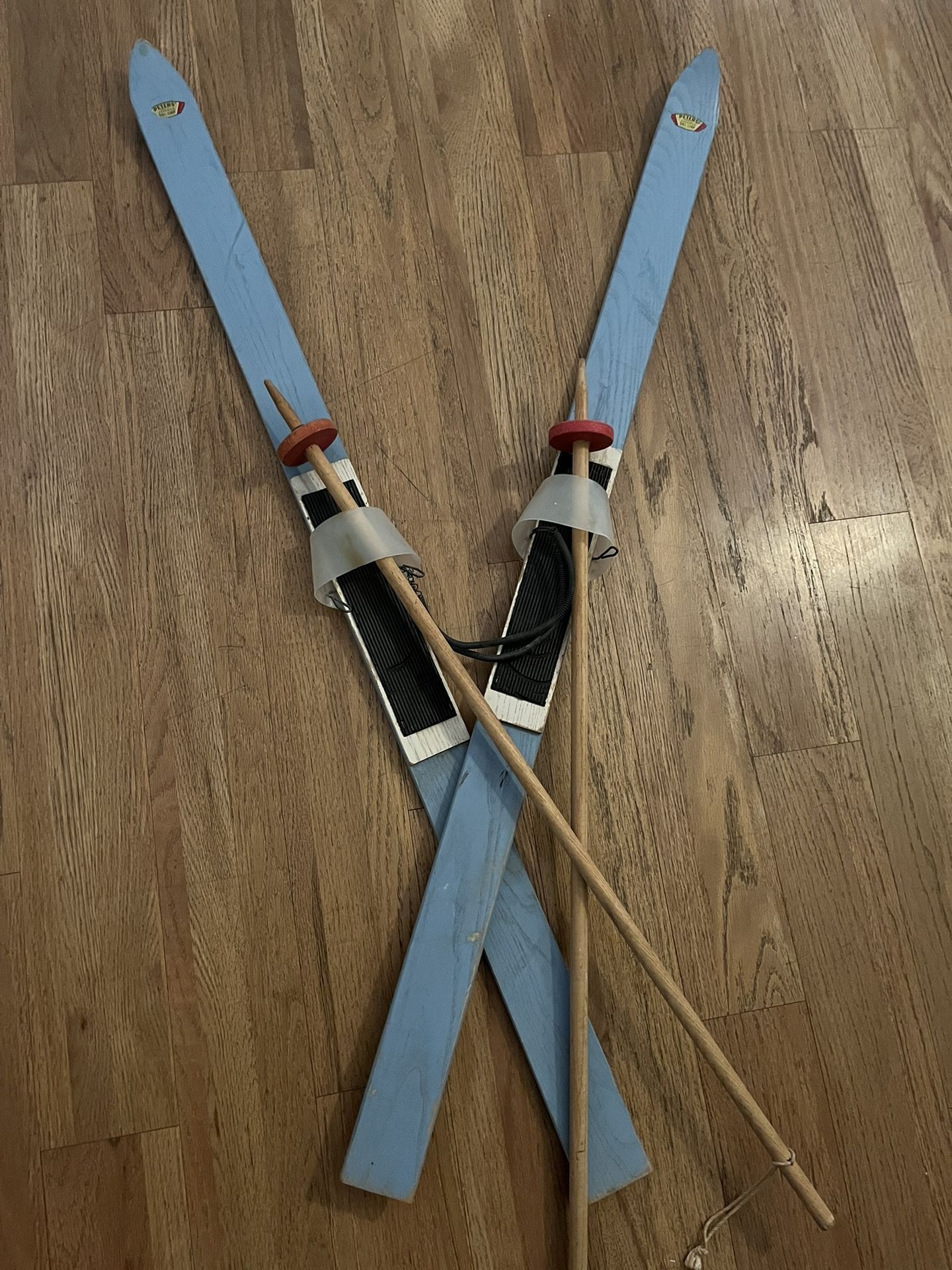 Decorative Wooden Skis