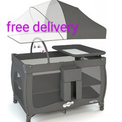 New travel crib baby bassinet Nueva cuna portatil moises para bebe pack & play