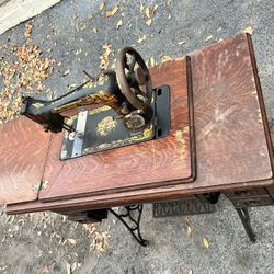 Antique sewing machine