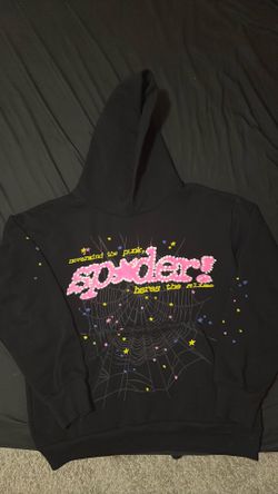 spider worldwide Pink ‘V2 hoodie