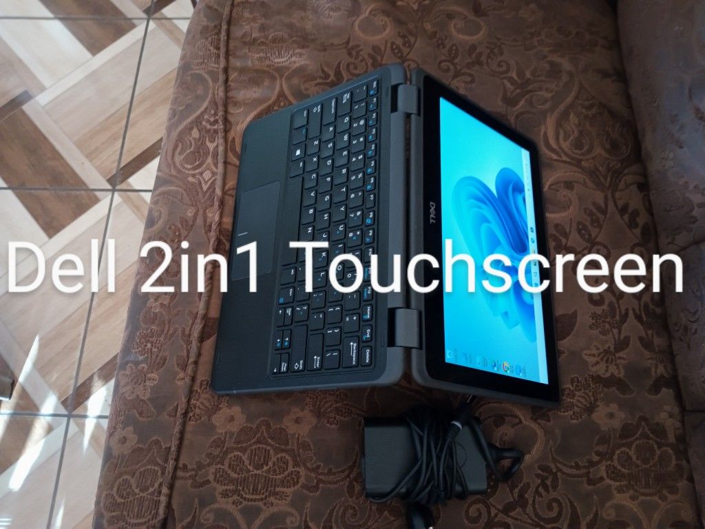 Touchscreen Laptop Tablet Dell Latitude 3190-2in1-8gb Ram-128gb HD SSD Solid.