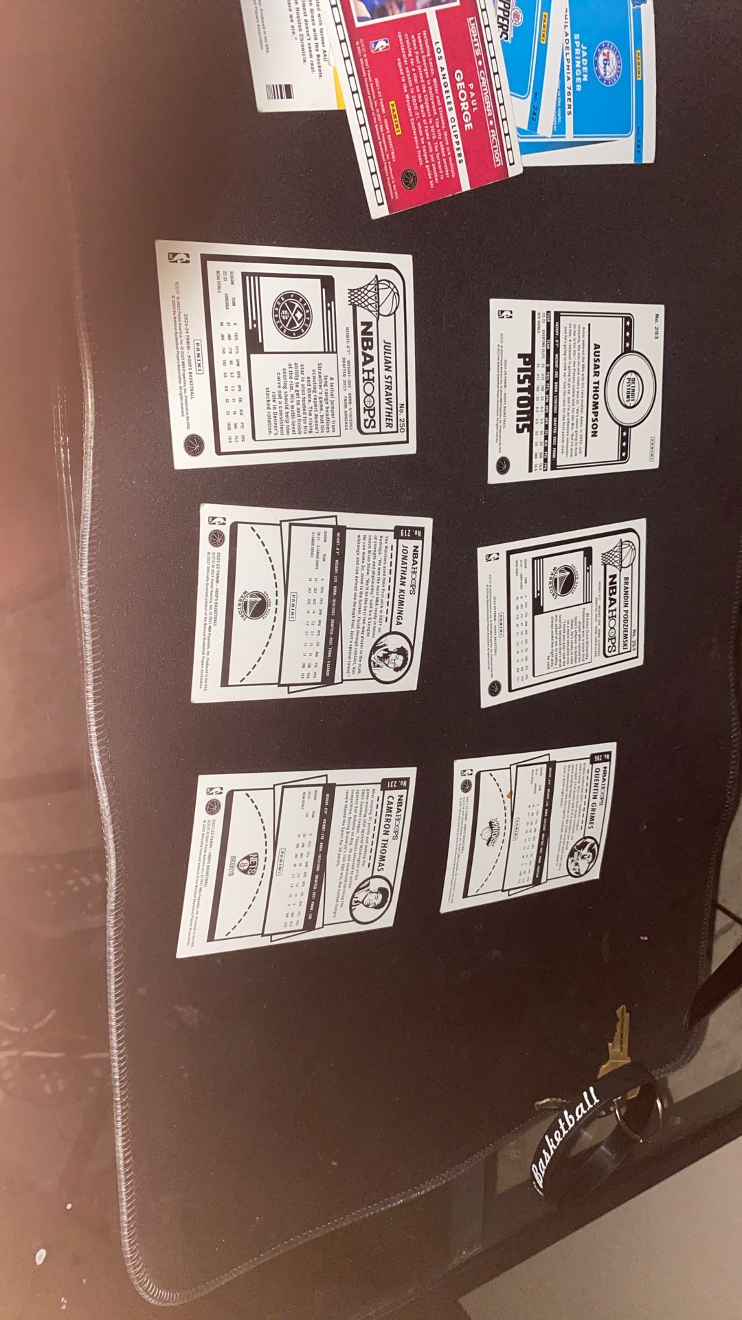 Basket Ball Cards