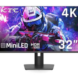 32 Inch 4K Mini LED Monitor, Fast IPS, HDR1000 144Hz