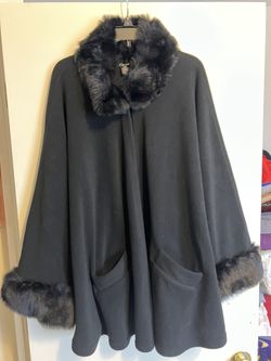 Coat or cape for winter