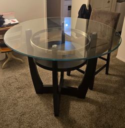 Modern Round Kitchen Dining Room Table Set