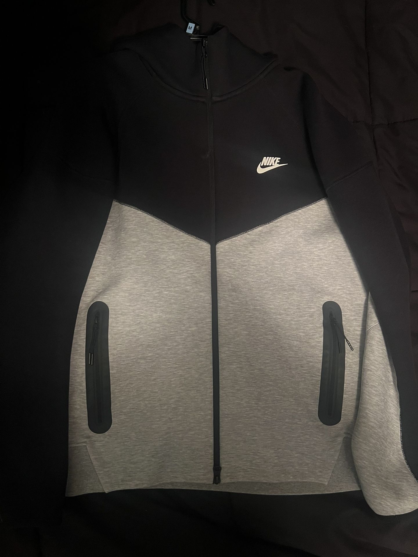 Nike Tech Fleece Dark Grey And Black