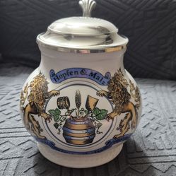 Vintage German Beer Stein – Joska Bodenmais – Pewter Lid