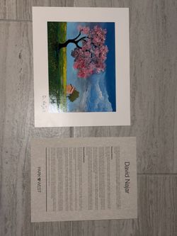 David Najar “Rural Home”  lithograph Park West Gallery 10 x 12 with COA