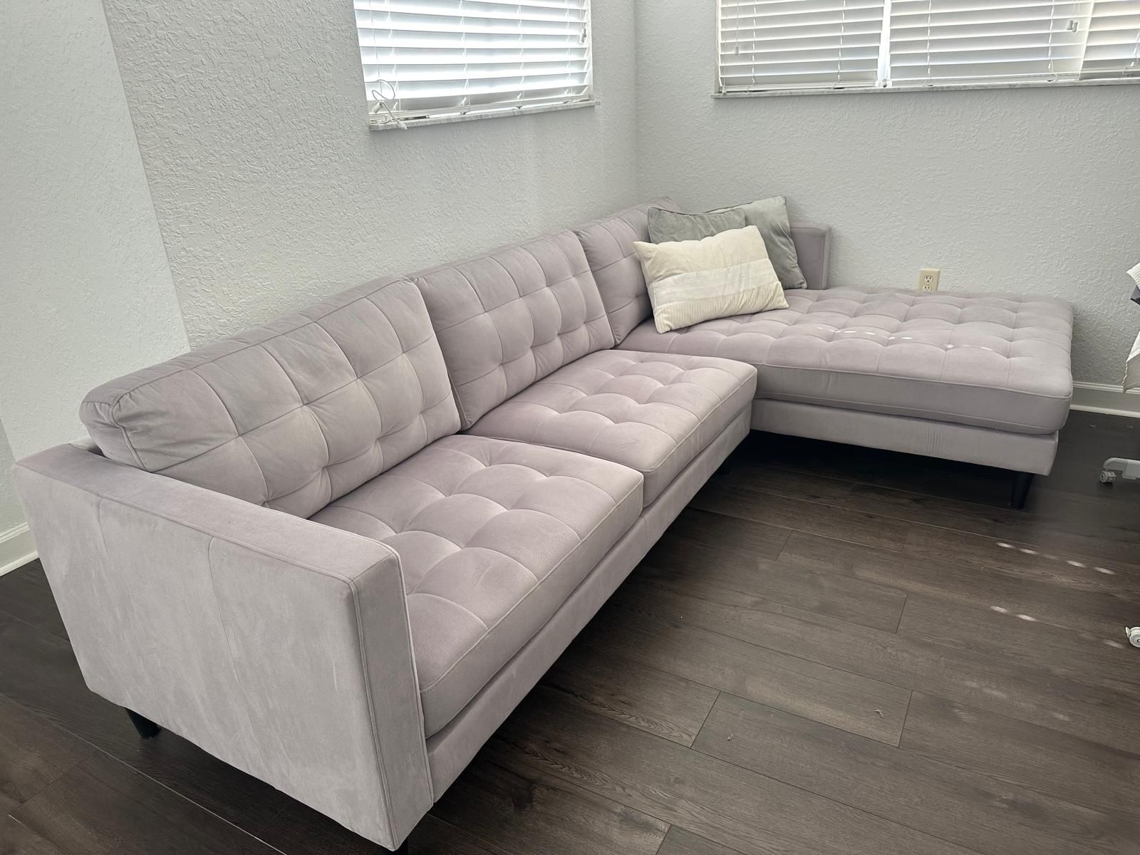 GRAY COUCH | NEW