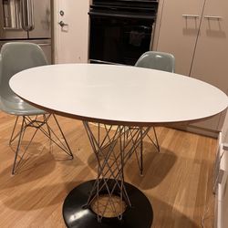 Midcentury Rare Noguchi Cyclone dining table 36 