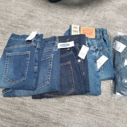 Brand new pairs of boys jeans,,never worn,,still tagged and bagged