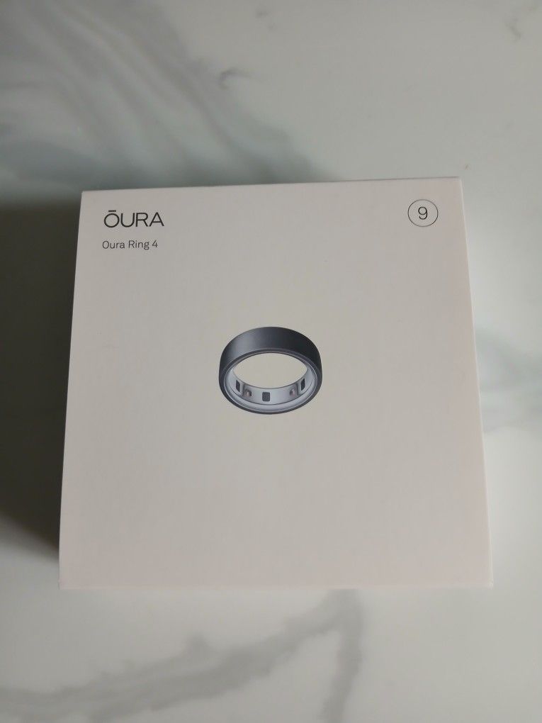 Silver Oura Ring size 4