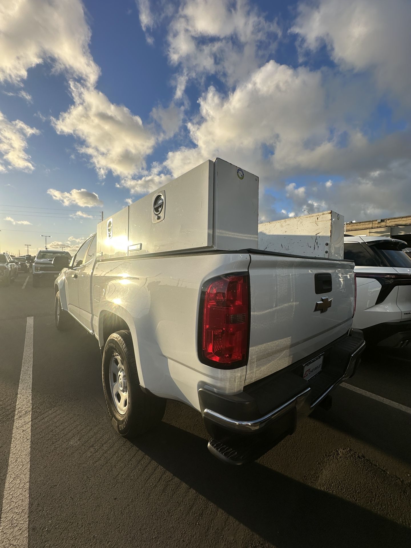 White Weather Guard Tool Boxes