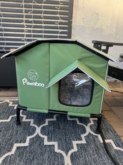 Heated animal cat/dog house