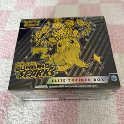 Pokemon Surging Sparks ETB