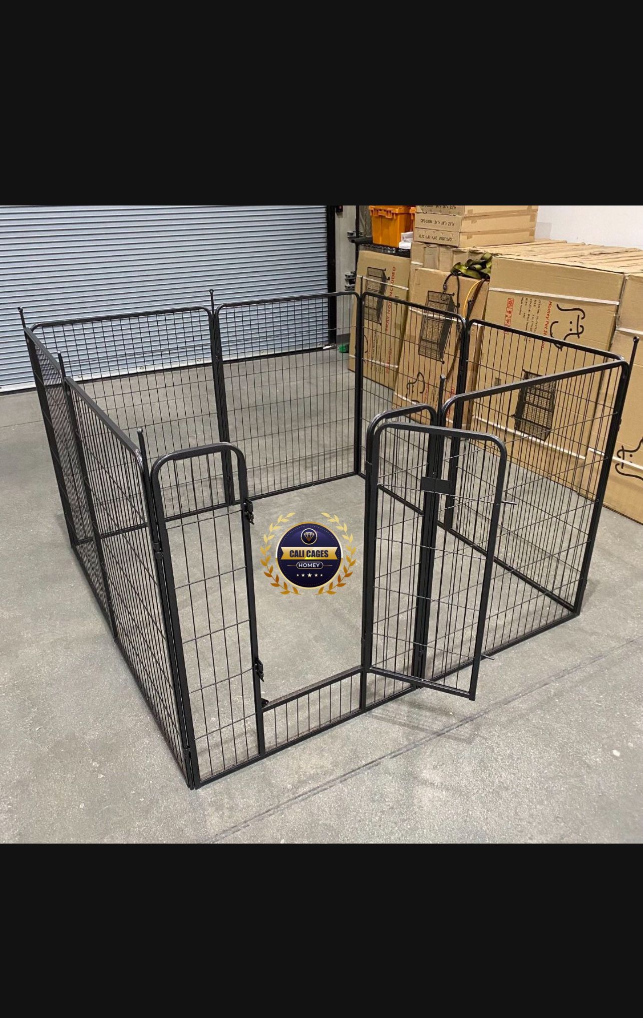 Dog Playpen Exercise 8 Panels L31 H40 Inch New In box 📦