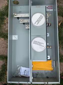 400 amp pack meter panel