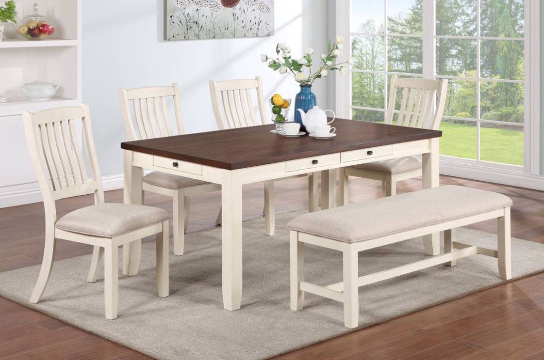 6 Pcs Dining Table Set.  Price Firm. 