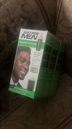 Just for men shampoo in color box of 3