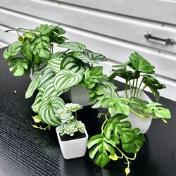 New Fake Plants (set Of 2) 