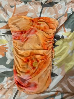 Tropical top for the summer, never worn, size S