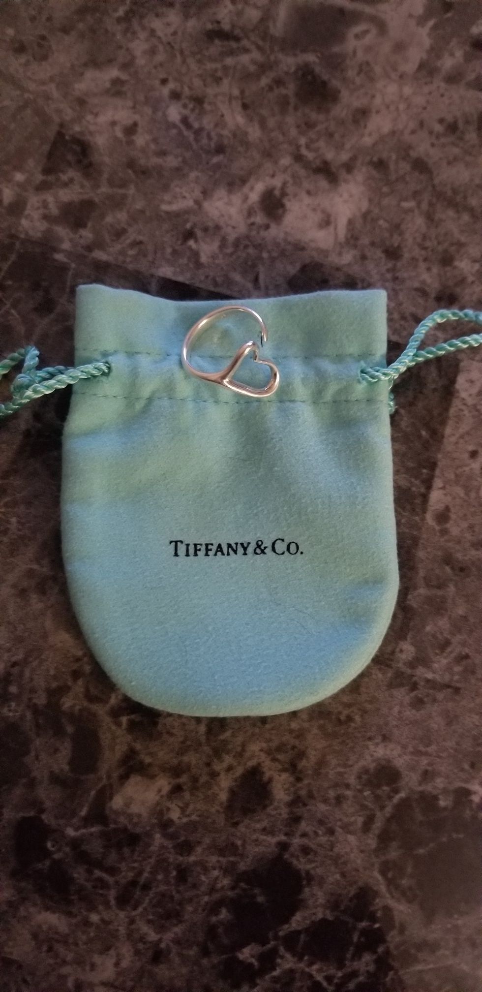 Tiffany & Co. Open Heart Ring