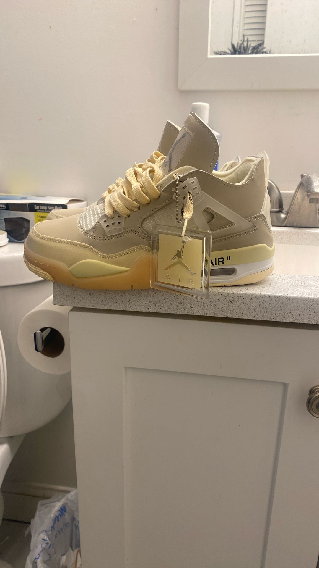 Brand New Off-White Jordan Fours Size 8-5