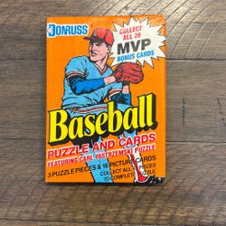 Donruss Baseball Puzzle And Cards 
