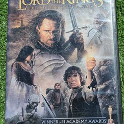 Lord of the Rings Return of the King DVD