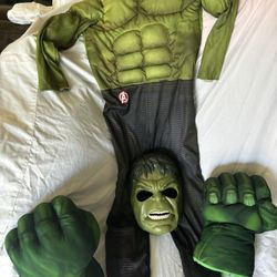 Kids Hulk Costume Size Mediun