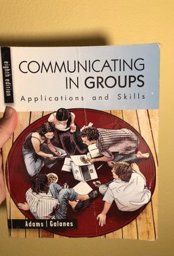 Communicating in groups applications and skills Text Book