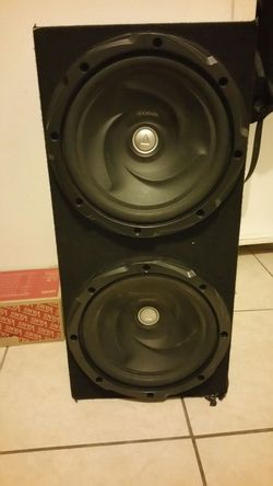 12" Kenwood subwoofers