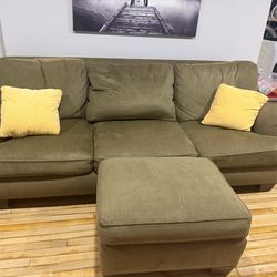 Green couch