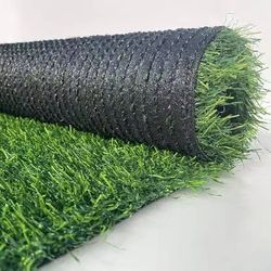 Artificial Grass Rug 3 ft x 10ft, Synthetic Fake Grass Turf Mat for Indoor Outdoor Garden Home Decor, 0.8" Pile Height