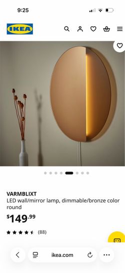 IKEA LED wall/mirror lamp