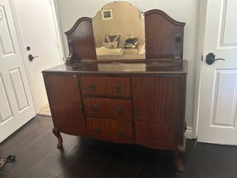 Antique Art Deco Armoire