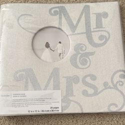 Mr. & Mrs. Scrapbook Album